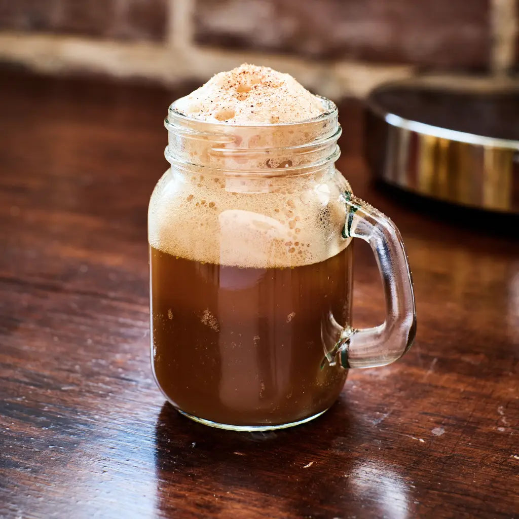 Cocoa Tea Recipe-Comfort Zone | A Cold Brew with Cream & Coffee