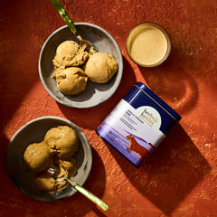 Vanilla Lavender Chai Kulfi Ice Cream