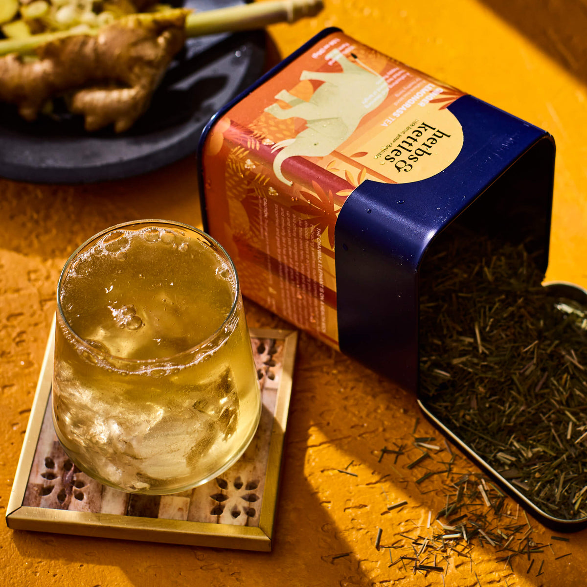 Buy Ginger Lemongrass Herbal Tea and Premium Indian Teas Online