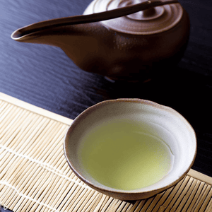 Kyusu is a handmade teaware for drinking gyokuro green tea