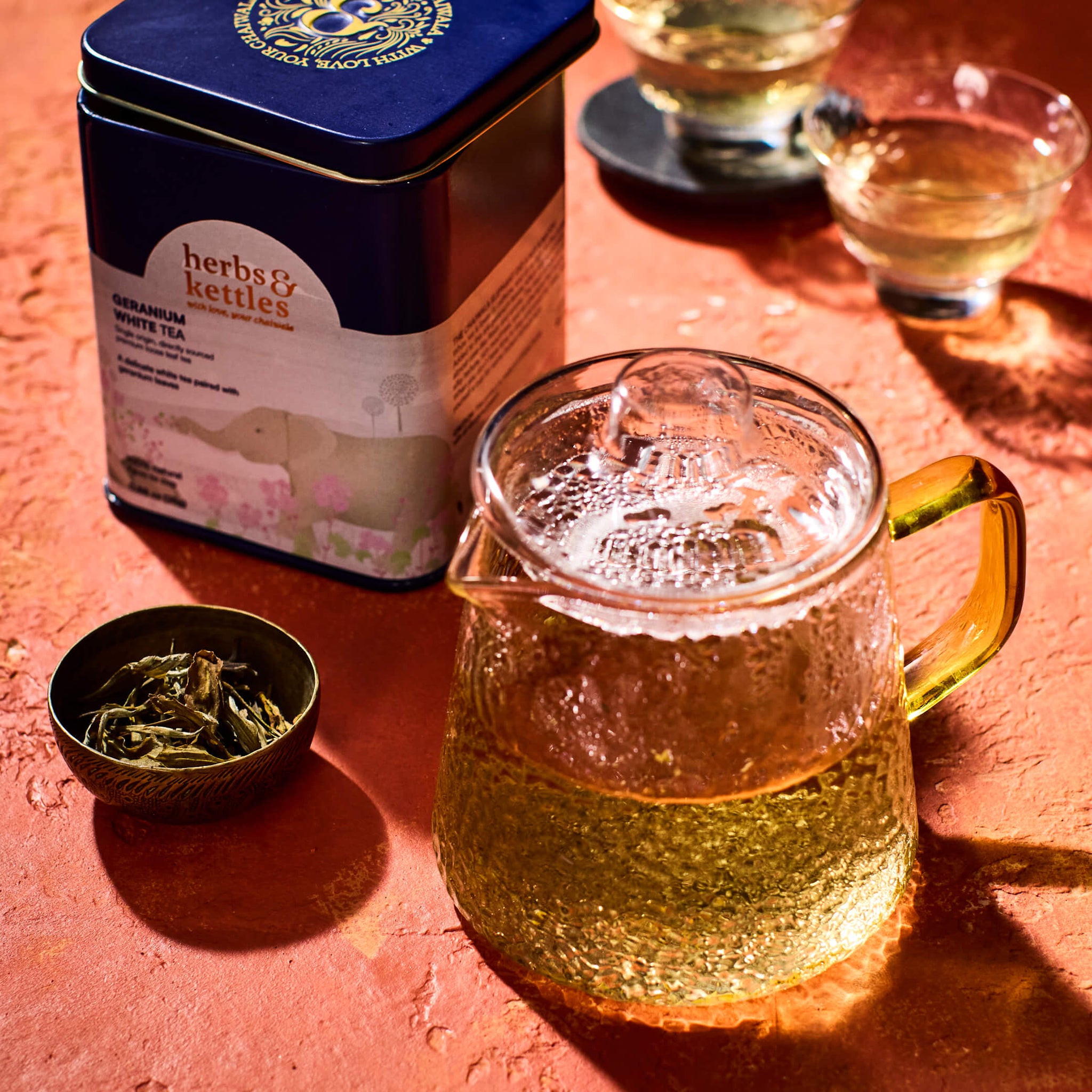 Buy Geranium White Tea and Premium Indian Teas Online