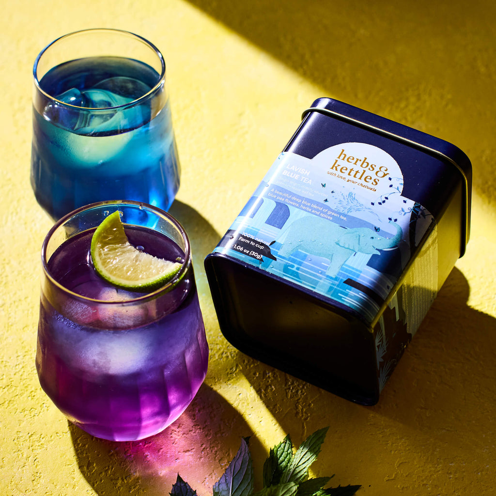 Lavish Blue Tea