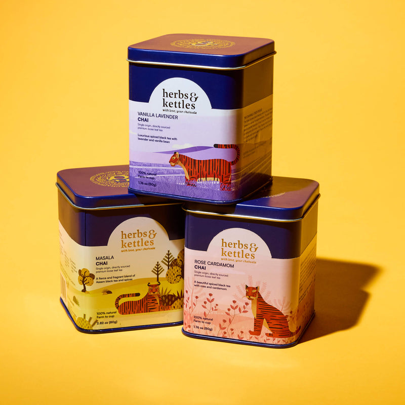 Premium Indian Tea Single Origin High Quality Teas Herbs & Kettles