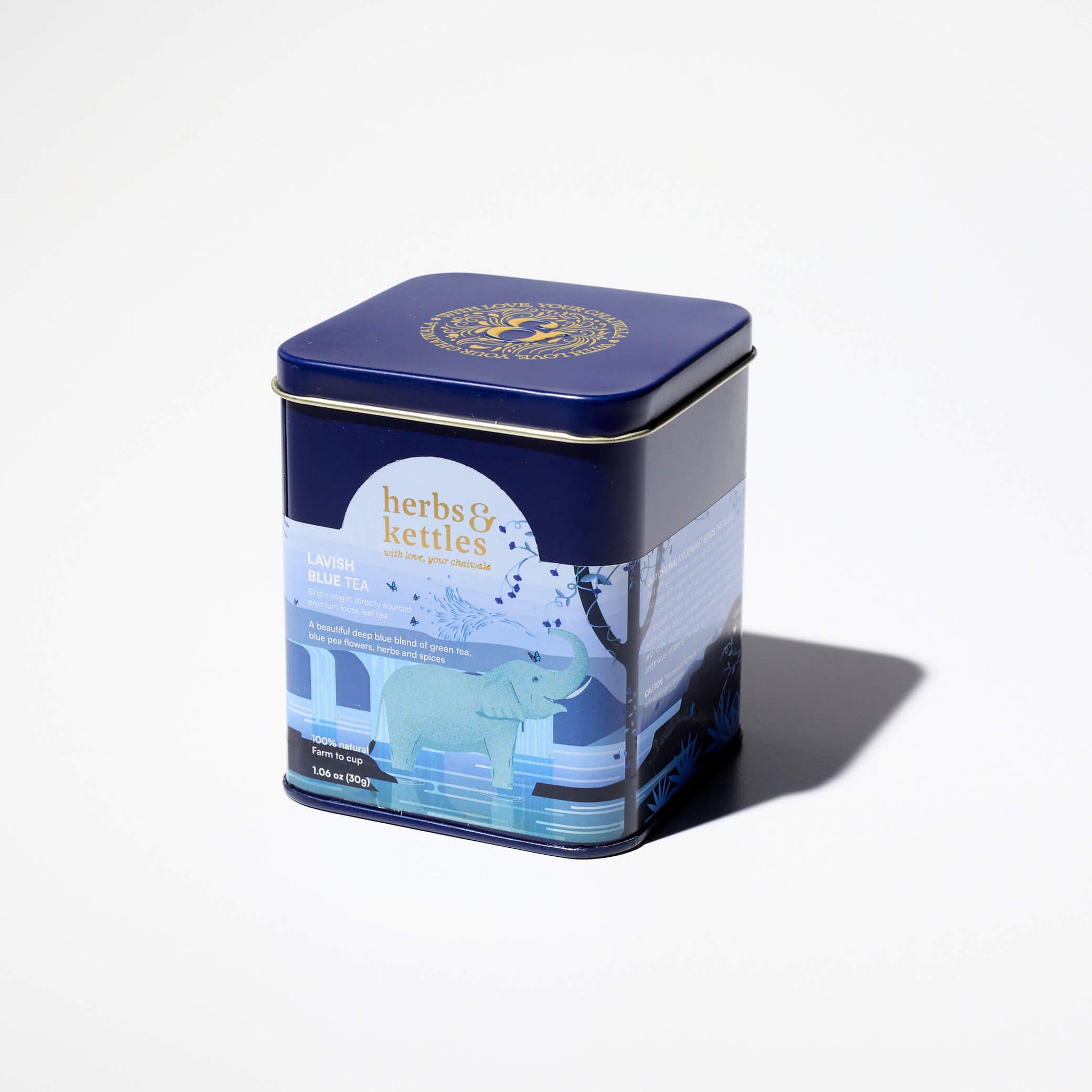 Lavish Blue Tea