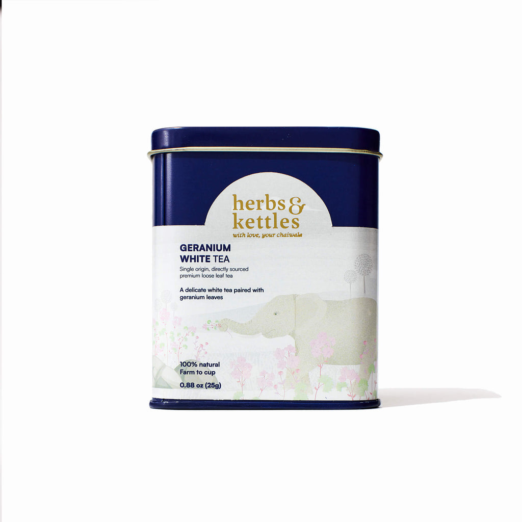 Buy Geranium White Tea and Premium Indian Teas Online