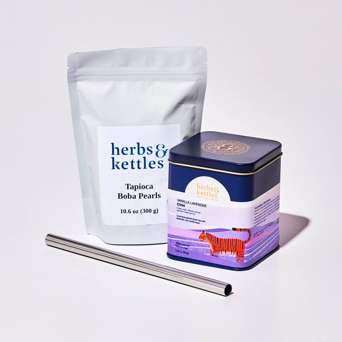 Buy Vanilla Lavender Chai Boba Kit and Premium Indian Teas Online