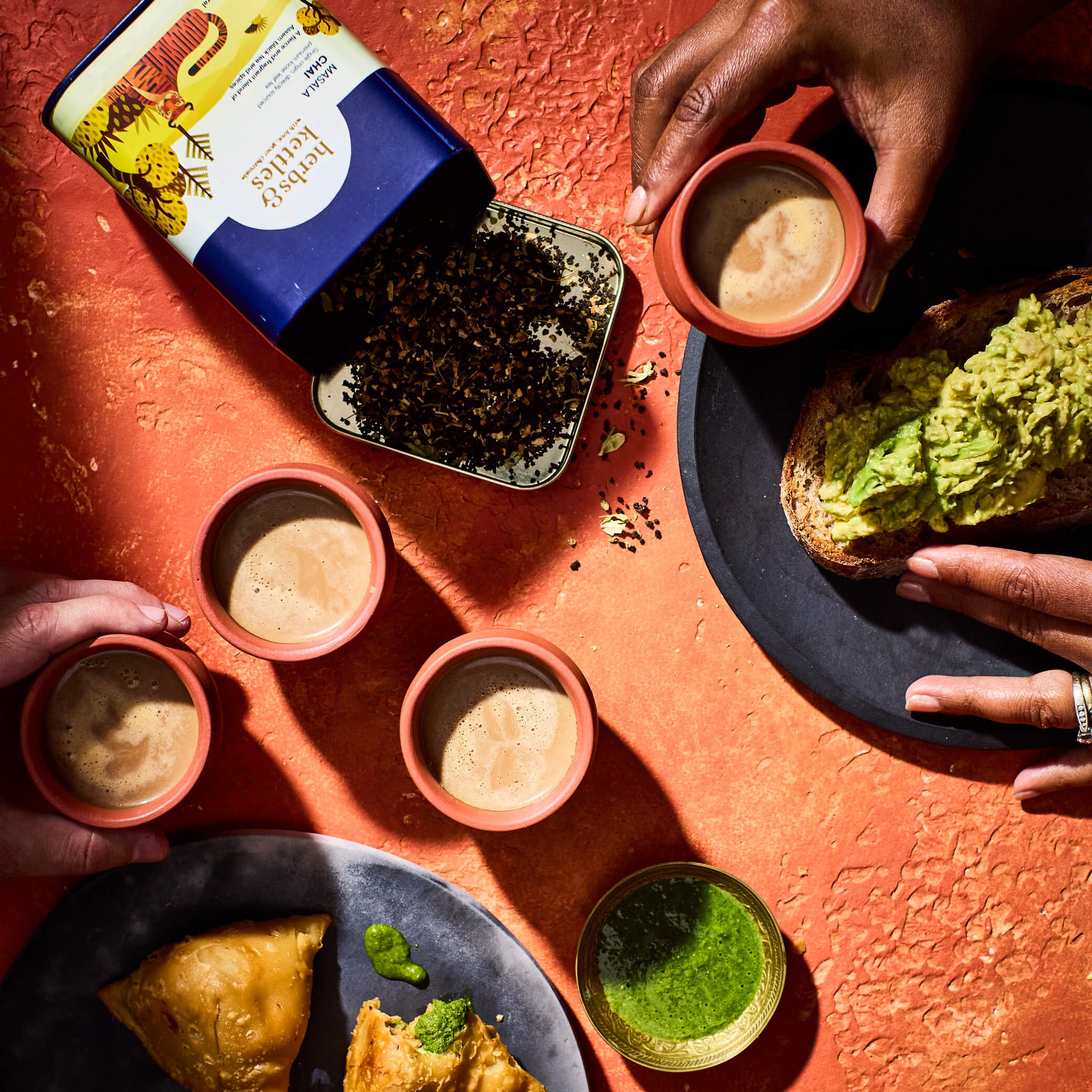 Chai - Vanilla lavender, masala chai, rose cardamom