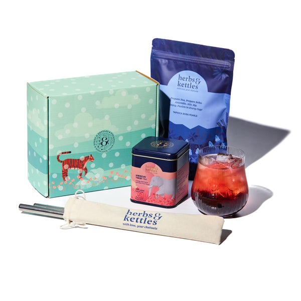 Hibiscus Twist Boba Kit