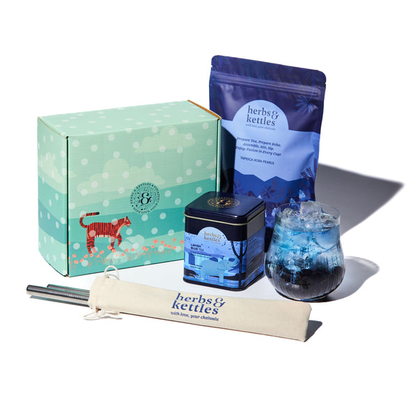 Lavish Blue Boba Tea  Kit