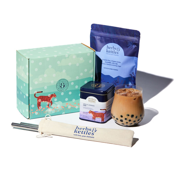 Vanilla Lavender Chai Boba Kit