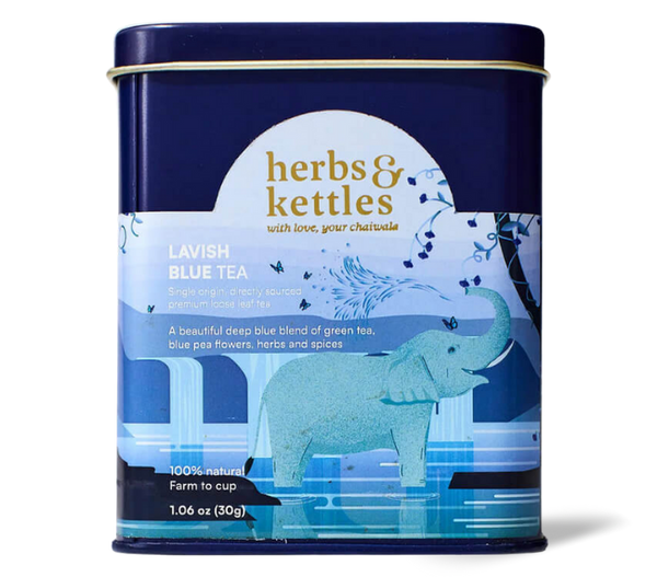 Lavish Blue Tea